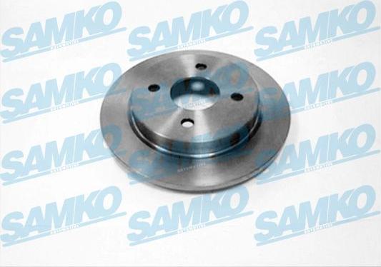 Samko F1161P - Brake Disc autospares.lv