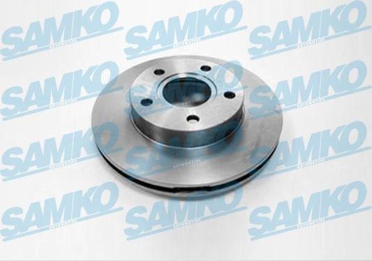 Samko F1231V - Brake Disc autospares.lv