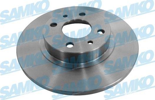 Samko F2091P - Brake Disc autospares.lv