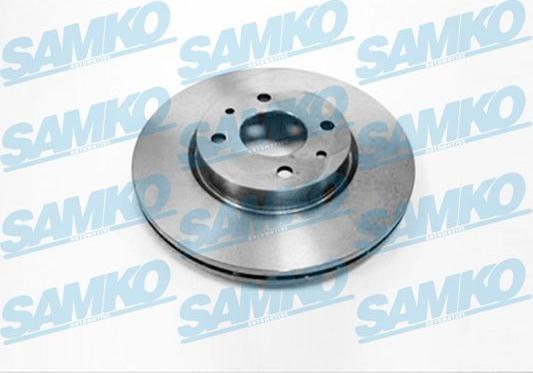 Samko F2051V - Brake Disc autospares.lv