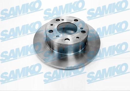 Samko F2061P - Brake Disc autospares.lv