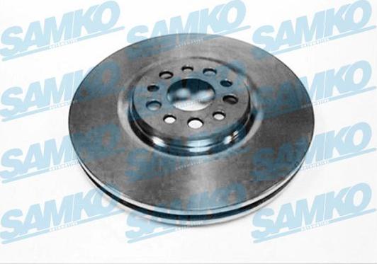 Samko F2008V - Brake Disc autospares.lv