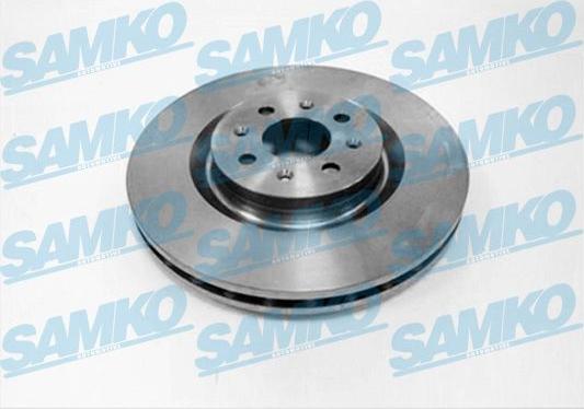 Samko F2016V - Brake Disc autospares.lv