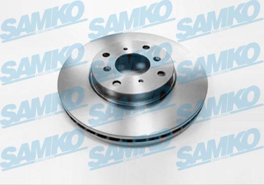 Samko H1493V - Brake Disc autospares.lv