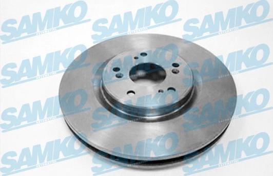 Samko H1034V - Brake Disc autospares.lv