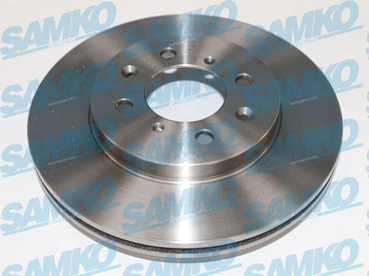 Samko H1027V - Brake Disc autospares.lv