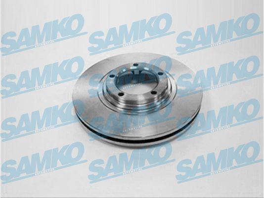 Samko H2021V - Brake Disc autospares.lv