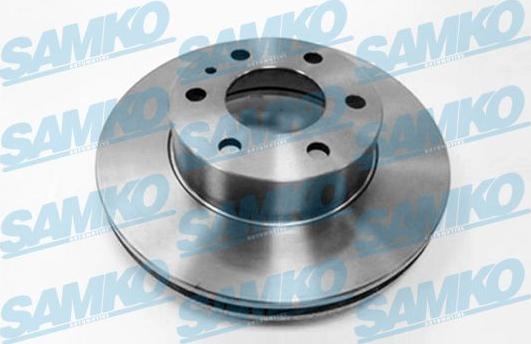 Samko I1012V - Brake Disc autospares.lv