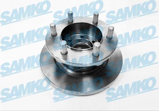 Samko I2109K - Brake Disc autospares.lv