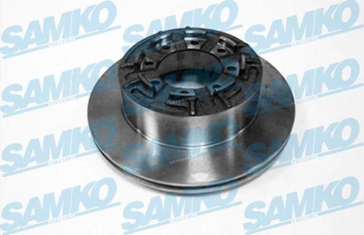 Samko I2111P - Brake Disc autospares.lv