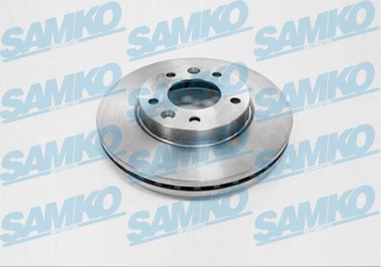 Samko K2028V - Brake Disc autospares.lv