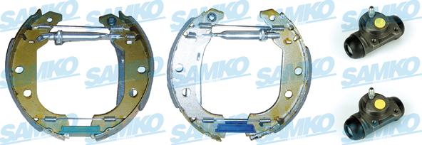 Samko KEG459 - Brake Shoe Set autospares.lv