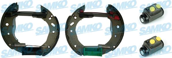 Samko KEG411 - Brake Shoe Set autospares.lv