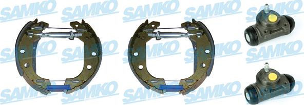 Samko KEG488 - Brake Shoe Set autospares.lv
