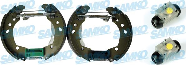 Samko KEG540 - Brake Shoe Set autospares.lv