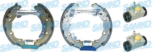 Samko KEG548 - Brake Shoe Set autospares.lv
