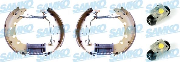 Samko KEG542 - Brake Shoe Set autospares.lv