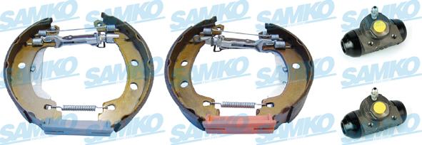 Samko KEG506 - Brake Shoe Set autospares.lv