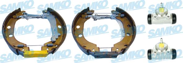 Samko KEG502 - Brake Shoe Set autospares.lv