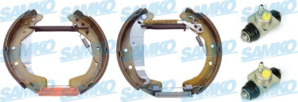 Samko KEG535 - Brake Shoe Set autospares.lv