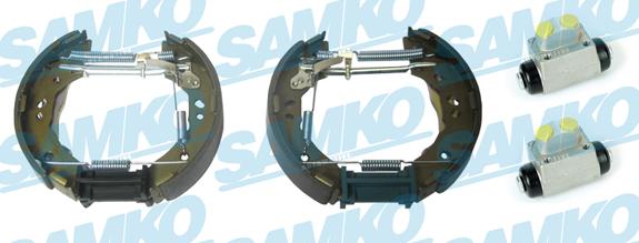 Samko KEG696 - Brake Shoe Set autospares.lv