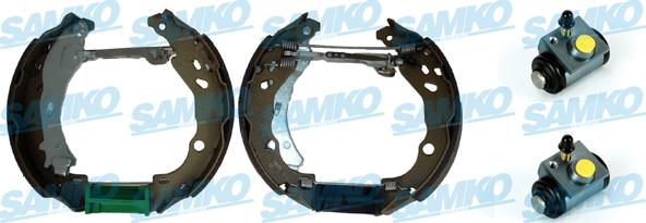 Samko KEG617 - Brake Shoe Set autospares.lv