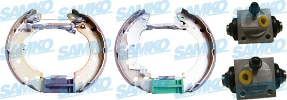 Samko KEG689 - Brake Shoe Set autospares.lv