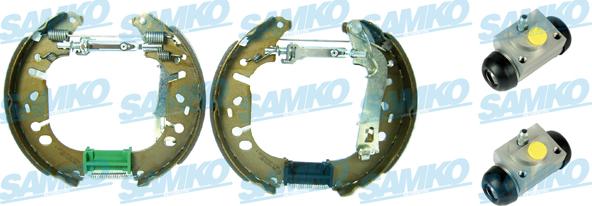 Samko KEG625 - Brake Shoe Set autospares.lv