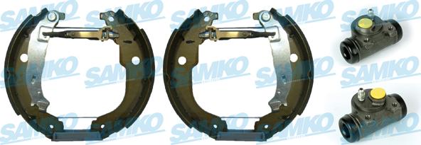 Samko KEG621 - Brake Shoe Set autospares.lv