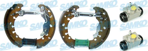 Samko KEG622 - Brake Shoe Set autospares.lv