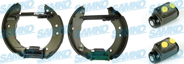 Samko KEG058 - Brake Shoe Set autospares.lv