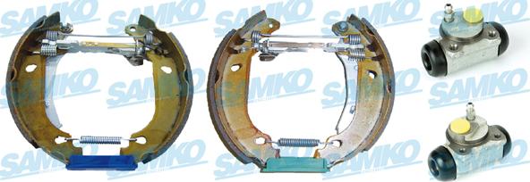 Samko KEG151 - Brake Shoe Set autospares.lv