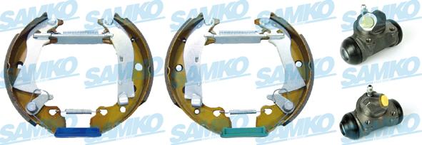 Samko KEG111 - Brake Shoe Set autospares.lv