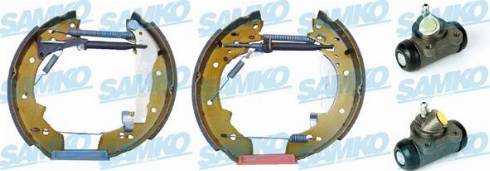 Samko KEG112 - Brake Shoe Set autospares.lv