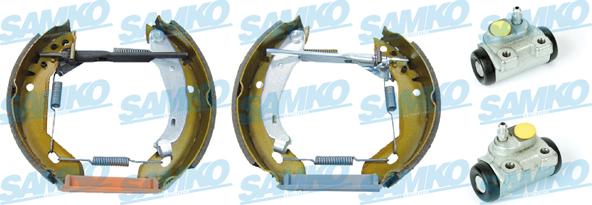 Samko KEG180 - Brake Shoe Set autospares.lv