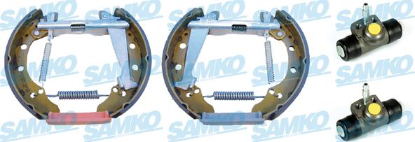 Samko KEG341 - Brake Shoe Set autospares.lv