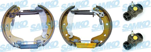 Samko KEG343 - Brake Shoe Set autospares.lv
