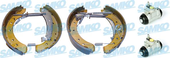 Samko KEG350 - Brake Shoe Set autospares.lv