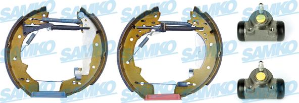 Samko KEG351 - Brake Shoe Set autospares.lv