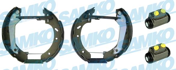 Samko KEG387 - Brake Shoe Set autospares.lv