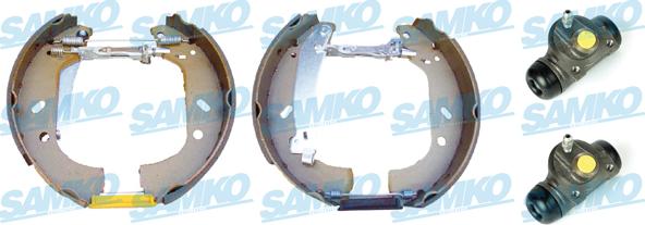 Samko KEG328 - Brake Shoe Set autospares.lv