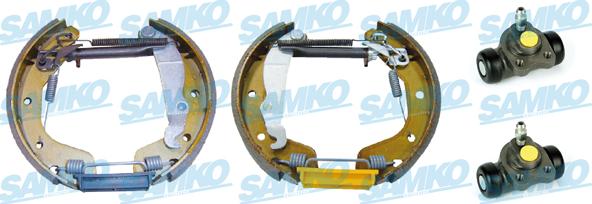 Samko KEG296 - Brake Shoe Set autospares.lv