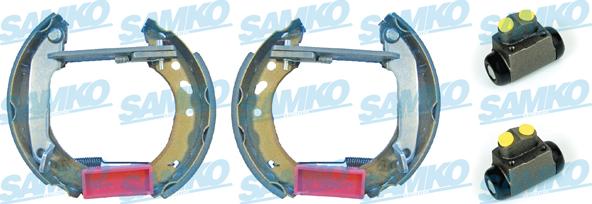 Samko KEG297 - Brake Shoe Set autospares.lv