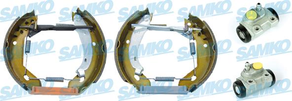 Samko KEG204 - Brake Shoe Set autospares.lv