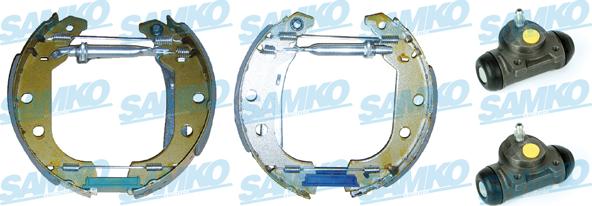 Samko KEG213 - Brake Shoe Set autospares.lv