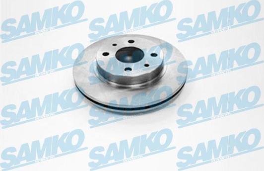 Samko L1053V - Brake Disc autospares.lv