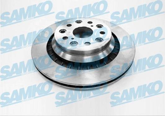 Samko L3004V - Brake Disc autospares.lv