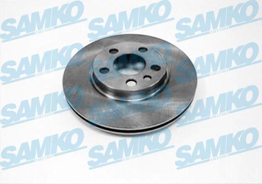 Samko L2055V - Brake Disc autospares.lv