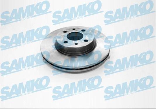 Samko L2031V - Brake Disc autospares.lv
