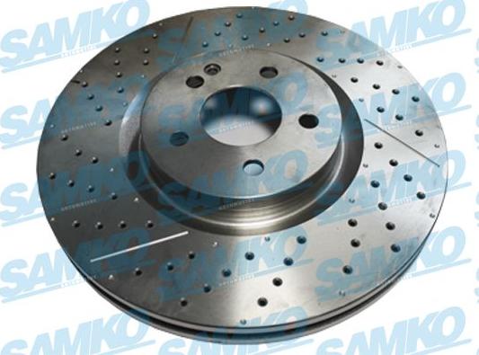 Samko M4007V - Brake Disc autospares.lv